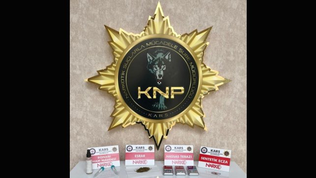 Kars'ta uyuşturucu operasyonu: 2 tutuklama