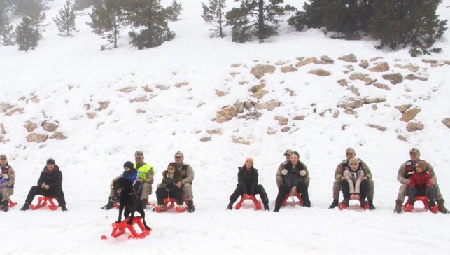 Jandarmadan şehit ve gazi çocuklarına anlamlı etkinlik
