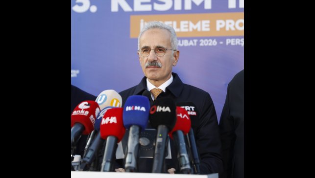 Bakan Uraloğlu, Malatya Kuzey Çevre Yolu 3. Kesim İnşaatı İnceleme Programında konuştu: