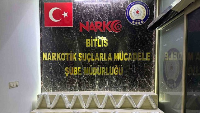 Tatvan'daki narkotik operasyonunda 2 kişi tutuklandı