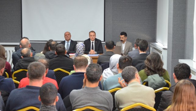 Bulanık'ta Eğitim Değerlendirme Toplantısı yapıldı