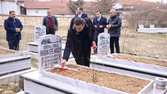 Akçadağ'da 6 Şubat deprem şehitleri dualarla anıldı