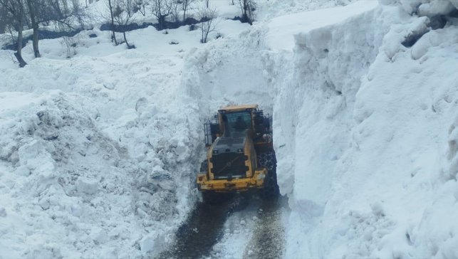 Van, Hakkari, Bitlis ve Muş'ta 498 yerleşim yerine ulaşım sağlanamıyor