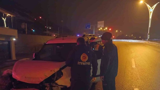 Van'da trafik kazası: 1 yaralı