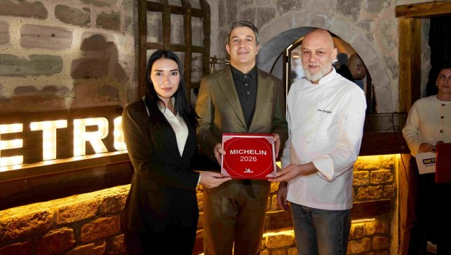 Metro Türkiye Michelin Rehberi Kapadokya seçkisi için plaket töreni düzenledi