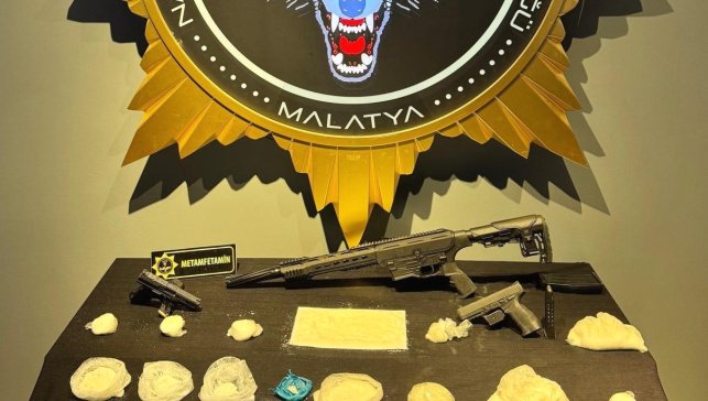 Malatya'da uyuşturucu operasyonu: 2 gözaltı