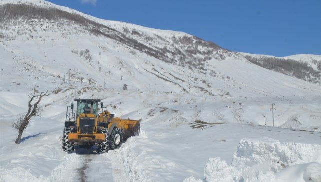 Van, Muş ve Bitlis'te 161 yerleşim yerine ulaşım sağlanamıyor