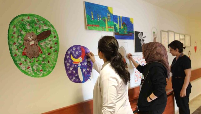 Elazığ'da çocuk endoskopi bölümü daha renkli ve çocuk dostu hale getirildi