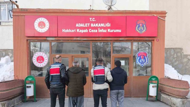 Hakkâri'de aranan 8 kişi yakalandı