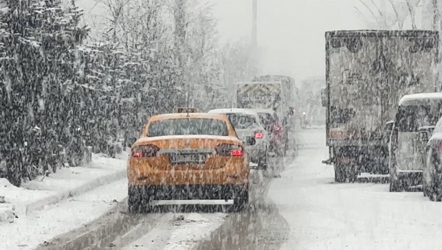 Yüksekova'da yoğun kar yağışı
