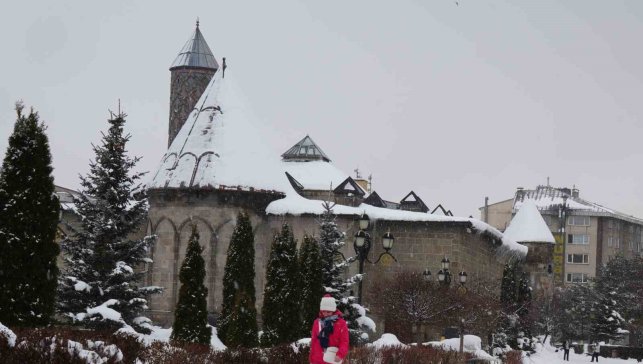 Erzurum'da 84 köy yolu kardan ulaşıma kapandı