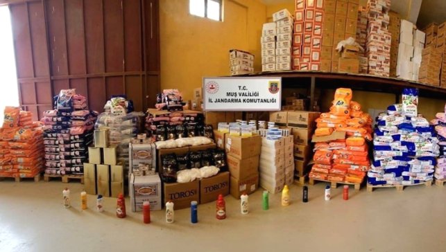 Muş'ta 3 milyon 903 bin TL değerinde sahte ürün ve kaçak tütün ele geçirildi