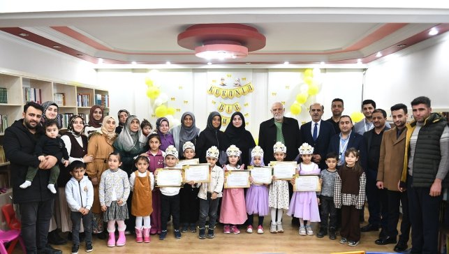Yeşilyurt'ta minik yürekler Kur'an-ı Kerim'le buluştu