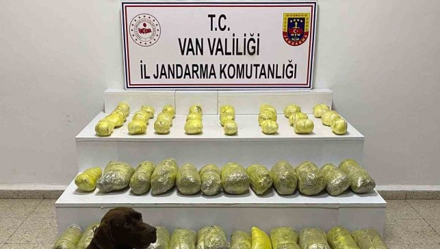 Van'da 42 kilo 285 gram uyuşturucu ele geçirildi
