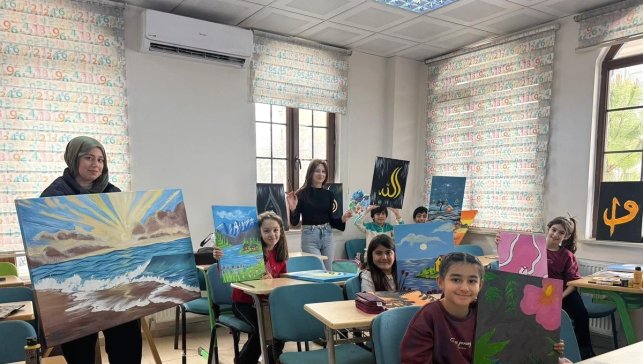 Yeşilyurt Belediyesi'nden çocuklara sanat dolu bir yolculuk