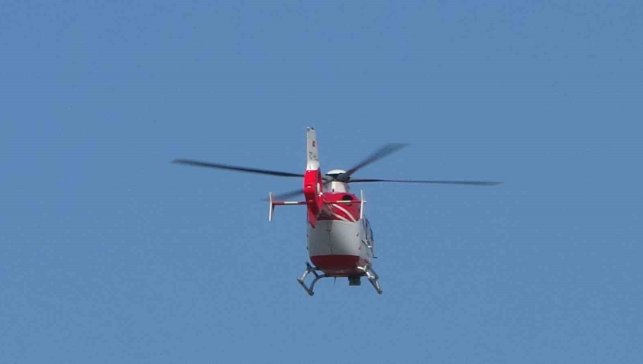 Bahçesaray'da 40 yaşındaki hasta ambulans helikopter ile Van'a getirildi