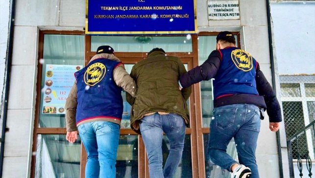 Erzurum'da 13 yıl 2 ay kesinleşmiş hapis cezası bulunan hükümlü yakalandı