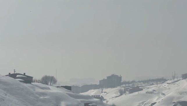 Yüksekova-Ankara uçak seferine sis engeli