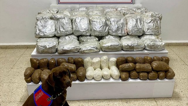 Van'da 78 kilo 530 gram uyuşturucu ele geçirildi