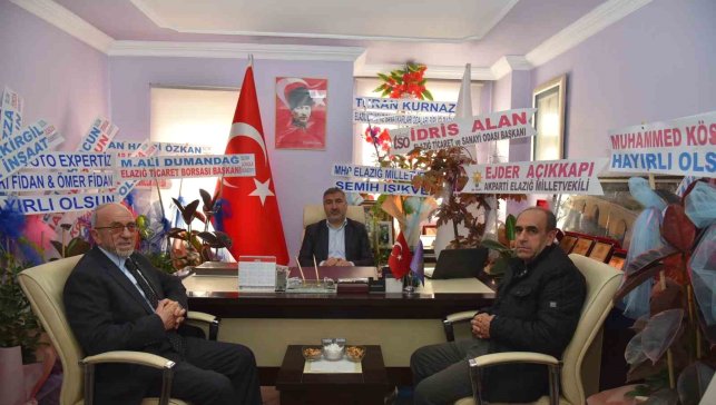 Başkan Dumandağ, Kovancılar ve Karakoçan'da temaslarda bulundu