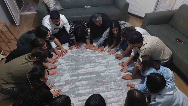 Koruma altındaki çocuklardan "Yemekteyiz" etkinliği