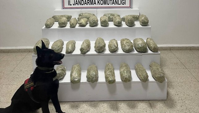 Van'da 21 kilo 350 gram uyuşturucu ele geçirildi