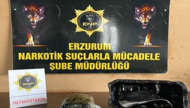 Erzurum'da 3 kilo uyuşturucu ele geçirildi: 2 tutuklama