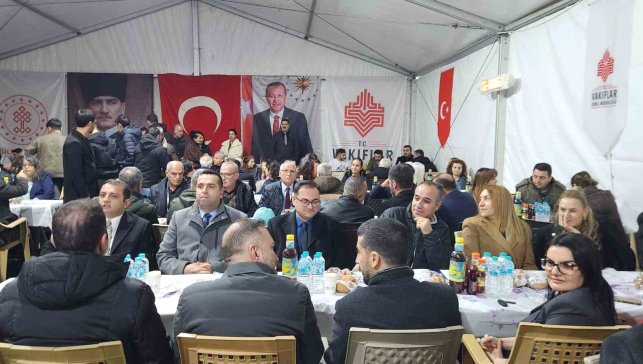 Tunceli'de Ramazan çadırı kuruldu, ilk iftar yapıldı