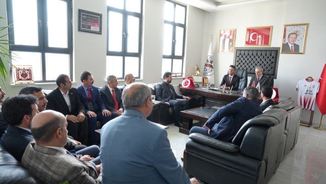 Yeniden Refah Partisi heyetinden Derecik ilçesine ziyaret