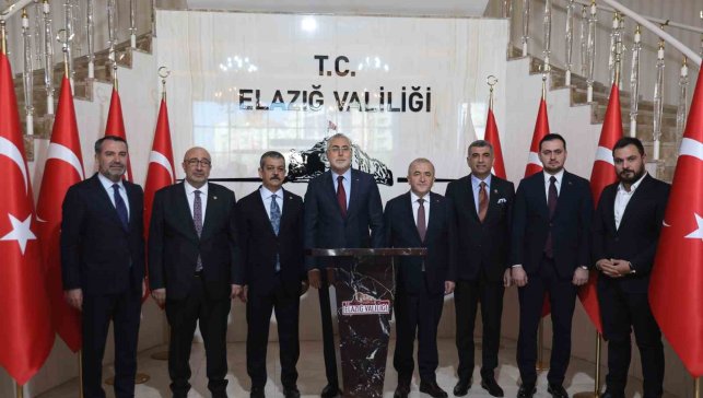 Bakan Vedat Işıkhan, Elazığ'da