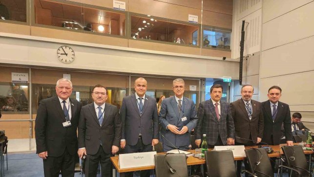 MHP'lı Kamil Aydın, AGİTPA kış genel kurulu için Viyana'da