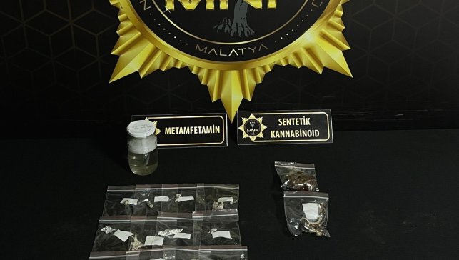 Malatya'da uyuşturucu operasyonu: 2 tutuklama
