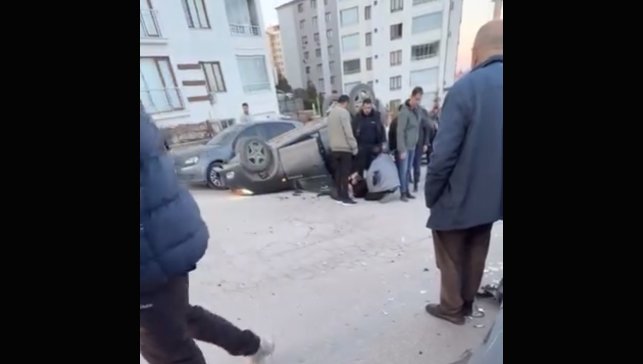 Elazığ'da trafik kazası: 2 yaralı