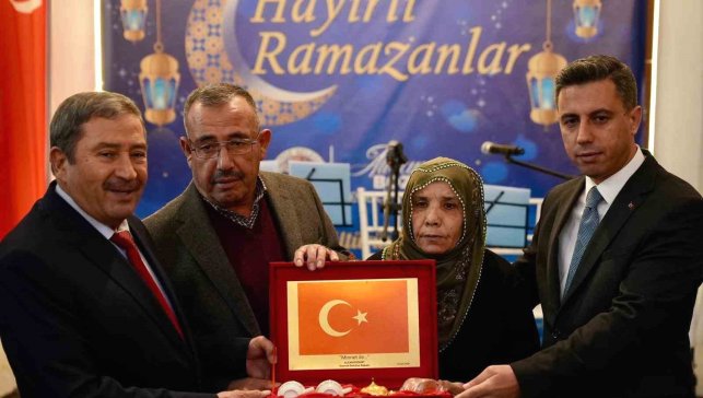 Darende'de şehit aileleri ve gaziler onuruna iftar