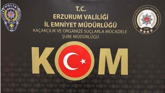 Erzurum’da bin 500 adet gümrük kaçağı botoks ilacı ele geçirildi