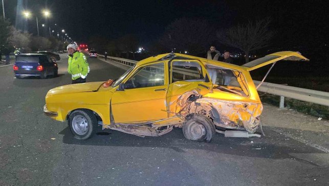 Elazığ'da trafik kazası: 1 yaralı