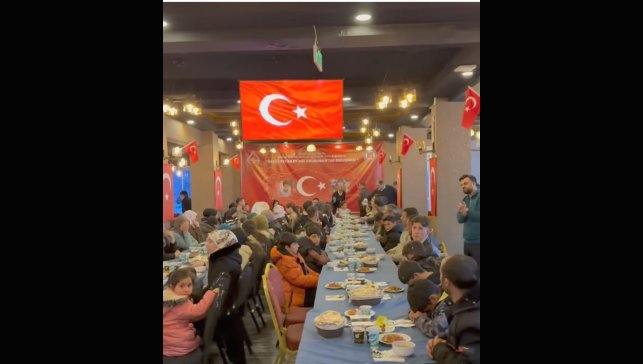 Kaymakam Bulut, yetim ve öksüz çocuklarla iftarda buluştu