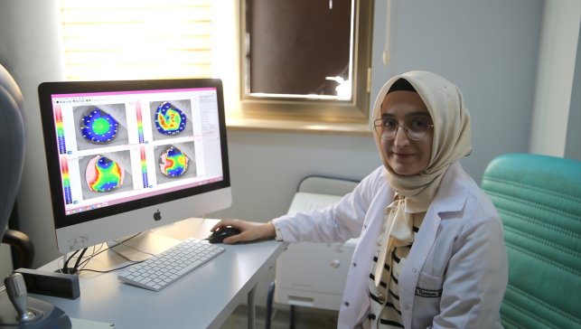 Van'da gözünün iç tabakası ameliyat edilen hasta sağlığına kavuştu