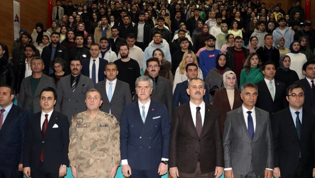 Ağrı'da üniversite öğrencilerine IBAN Hesap Kiralamanın zararları anlatıldı