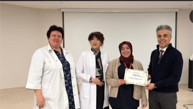Hemşirelere yönelik hizmet içi eğitim programı tamamlandı