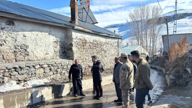 Susuz Kaymakamı Tutal'dan sel ve taşkın riskine karşı yerinde inceleme