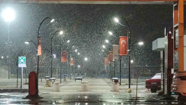 Van'da kar yağışı yeniden etkili oldu