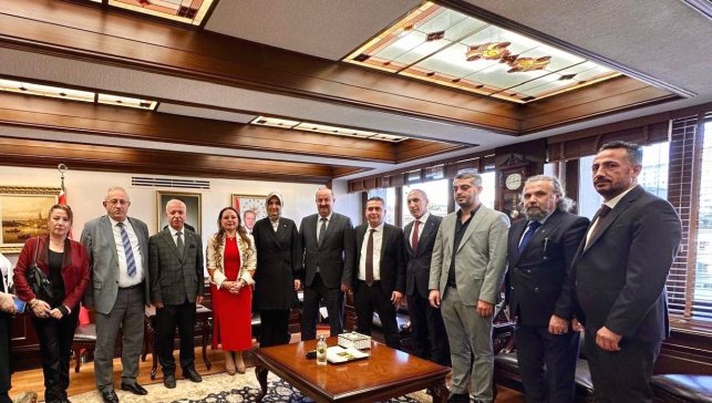 SATKOF ve USTKON'dan Bakan Yardımcısı Yiğitbaşı'na ziyaret