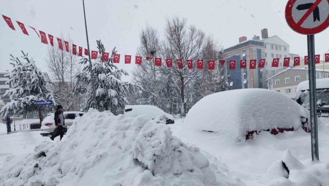 Ardahan'da 132 köy yolu ulaşıma kapandı