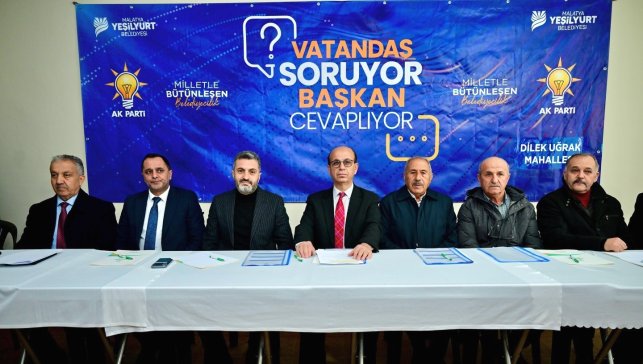 Başkan Geçit "Çözüm odaklı çalışıyoruz, sürekli sahadayız"