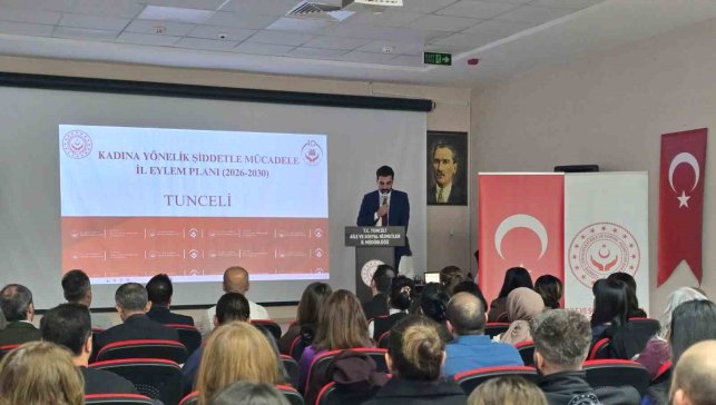 Tunceli'de kadına yönelik şiddetle mücadelede yerel yol haritası belirlendi