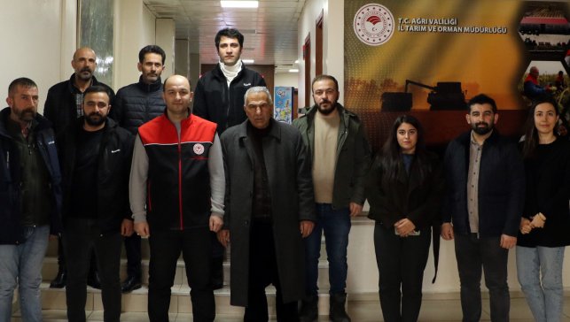 Ağrı’da hayvancılık için sürü yönetimi kursu tamamlandı, kursiyerler sertifika aldı