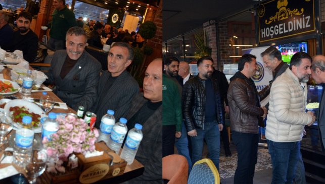 Doğubayazıt TSO Başkanı Cemal Can, iş insanlarıyla iftar sofrasında buluştu