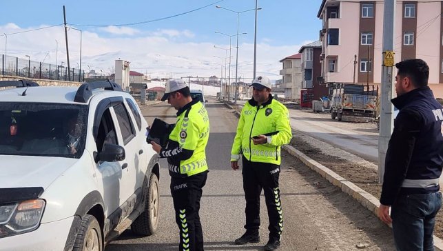Diyadin’de bayramda trafik denetimi gerçekleştirildi