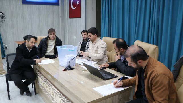 Hakkari'de İş Gücü Uyum Programı kapsamında kura çekimi yapıldı